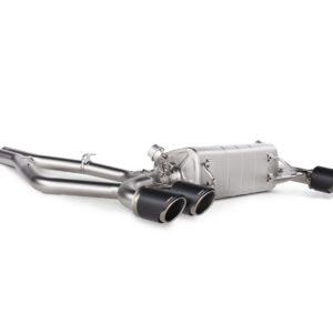 Akrapovic Giulia Quadrifoglio Titanium Slip ON back box