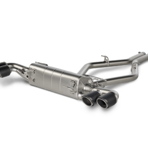 Akrapovic Stelvio Quadrifoglio Titanium Slip ON back box