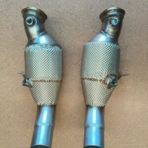 Lettieri Giulia Quadrifoglio Sport Kat Downpipes