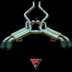 Lettieri Giulia Quadrifoglio Rear Exhaust System