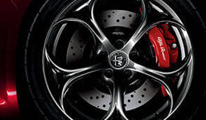 OEM Giulia Veloce 19 inch dial (horseshoe) Wheels set (Grey color)