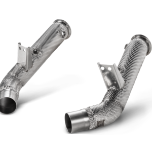 Akrapovic catless downpipes for Giulia Quadrifoglio