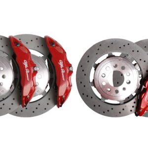 Giulia /Stelvio Quadrifoglio OEM Brake discs and pads (full set) WITHOUT calipers