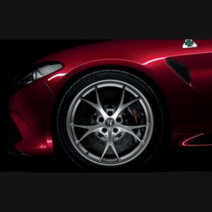 OEM Giulia Quadrifoglio 19 inch Trofeo/Technico Wheels set (Silver color)