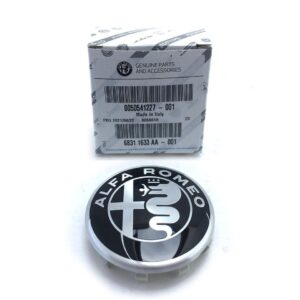 OEM Wheel Cap Black and Silver (price per cap)