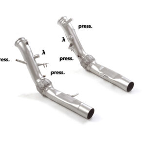 Ragazzon Stainless Steel Catless Downpipes for cars from 08/2018 with (GPF/OPF)