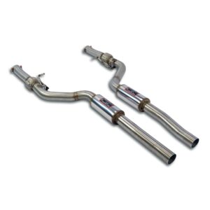 Supersprint - Front exhaust Right - Left for Giulia Quadrifoglio (resonated)