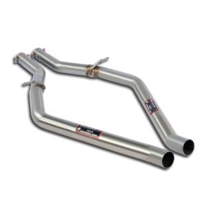 Supersprint - Connecting rear pipes kit Right - Left for Giulia Quadrifoglio