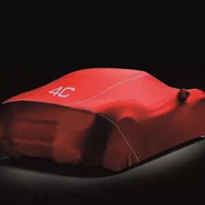 Original OEM Alfa Romeo 4C Car cover