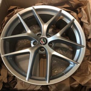 OEM Stelvio 20 inch Trofeo Rims - wheels set (for 2.0 and 2.2 engines) - Silver
