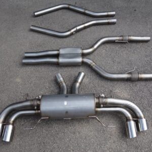 Giulia Quadrifoglio full catback system (70mm - supersprint copy)