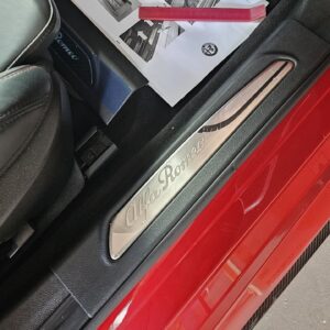 OEM Original Giulia Quadrifoglio aluminum door sills