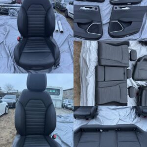 OEM Original Giulia (available for Stelvio) Veloce Black leather FULL interior (electric + heated fronts)