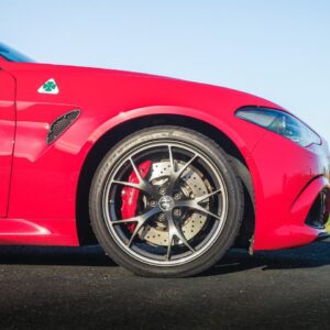 OEM Giulia Quadrifoglio 19 inch Trofeo/Tecnico Wheels FULL SET (dark grey color)