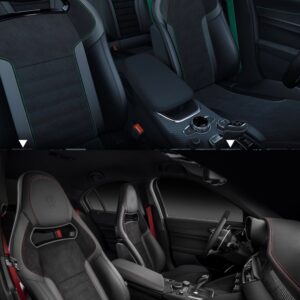 Giulia Original OEM red/green seatbelts